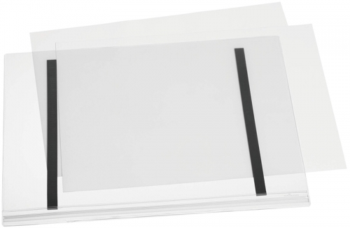 Buzunar afisaj, A3, magnetic, rezistent la umezeala, transparent 5 buc/set Durable
